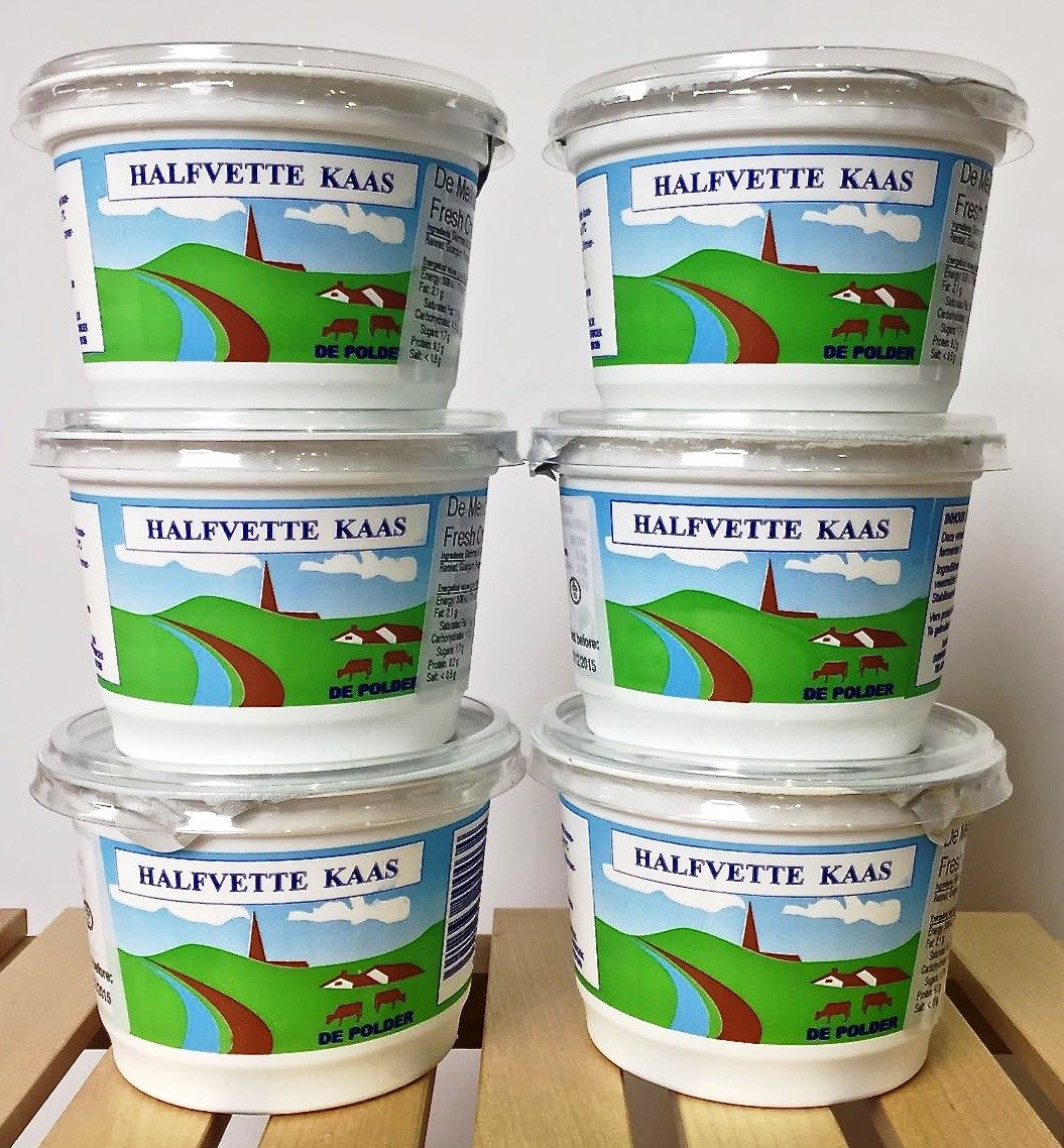 6 杯寶德牌布緯食療鮮芝士 Six Cups of De Polder Fresh Cheese (250g) - 2020年3月3日前食用最佳 Best before 3 March 2020