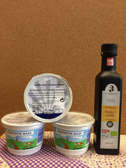 布緯亞麻籽油➕3 杯鮮布緯食療鮮芝士組合 Budwig Flaxseed Oil (250ml) + 3 cups Fresh Cheese (250g) Combo - 2020年3月3日前食用最佳 Best before 3 March 2020