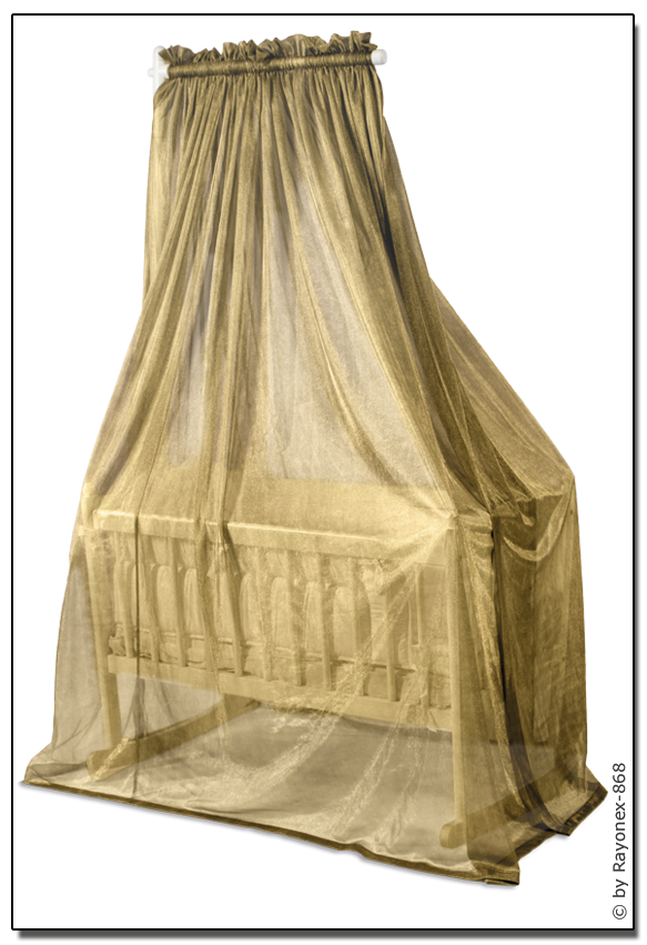 金剛罩電磁波防護垂幕連嬰兒牀(天然色櫸木架) Goldkind Pro® Baby Bed with Shielding Canopy (natural beechwood stand)