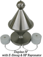 We能量塔組合 DuplexIV with E-smog and HF Rayonators  (此產品不提供網購。This product is not for sale online.)