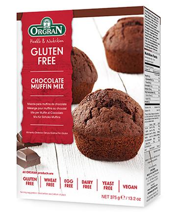 無麥麩朱古力鬆餅混合粉 Orgran Gluten-free Chocolate Muffin Mix (375g)