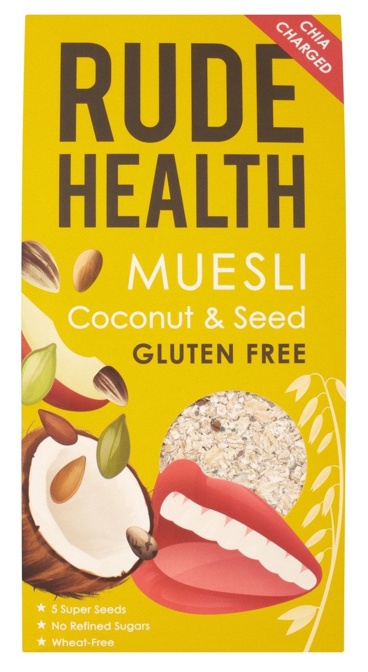 椰子藜麥種籽早餐 Rude Health Coconut & Seed Muesli (500g)