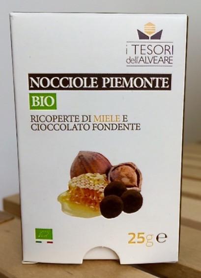 意大利原粒榛子黑朱古力 Piedmont Hazelnuts in Dark Chocolate (25g)