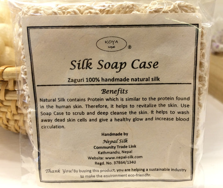 尼泊爾天然絲網 Nepal Silk Soap Net