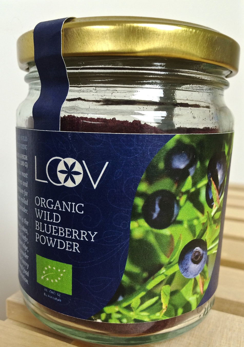 Loov 有機森林野生藍莓粉 Organic Forest Wild Blueberry Powder (100g)