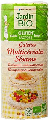 有機無麥麩多穀物芝麻餅 Gluten-free Multigrain Sesame Cakes (130g）