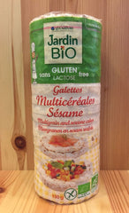 有機無麥麩多穀物芝麻餅 Gluten-free Multigrain Sesame Cakes (130g）