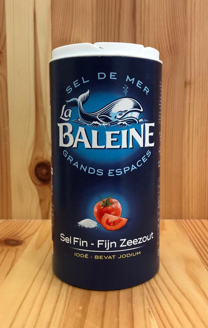 鯨魚牌加碘幼海鹽 (細) La Baleine Iodised Fine Sea Salt (500g)