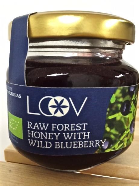 Loov 有機藍莓粉原生蜂蜜 Raw Forest Honey With Wild Blueberry (150g)