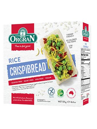 無麥麩米脆餅 Orgran Gluten-free Rice Crispibread (125g)