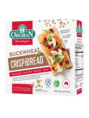無麥麩蕎麥脆餅 Orgran Gluten-free Buckwheat Crispibread (125g)