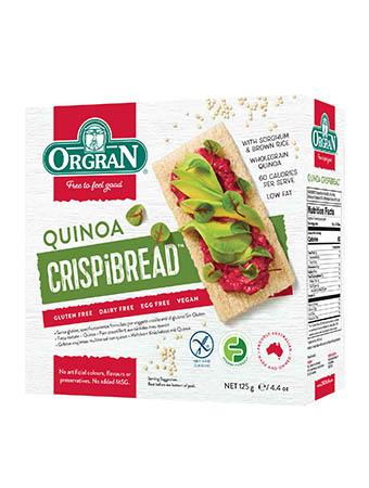 無麥麩藜麥脆餅 Orgran Gluten-free Quinoa Crispibread (125g)