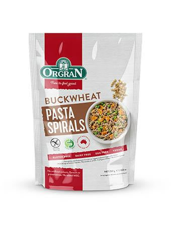 無麥麩蕎麥螺絲粉 Orgran Buckwheat Spirals (250g)