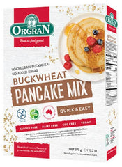 無麥麩蕎麥班㦸混合粉 Orgran Buckwheat Pancake Mix (375g)