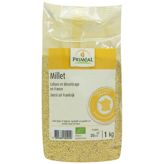 法國有機小米 Priméal Organic Millet (1 kg)