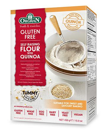 無麥麩藜麥混合自發粉 Orgran Gluten-free Multigrain Self Raising Flour with Quinoa (450g)