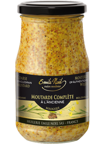 有機法式傳統芥末籽醬 Emile Noel Organic Traditional Grain Mustard (200g)