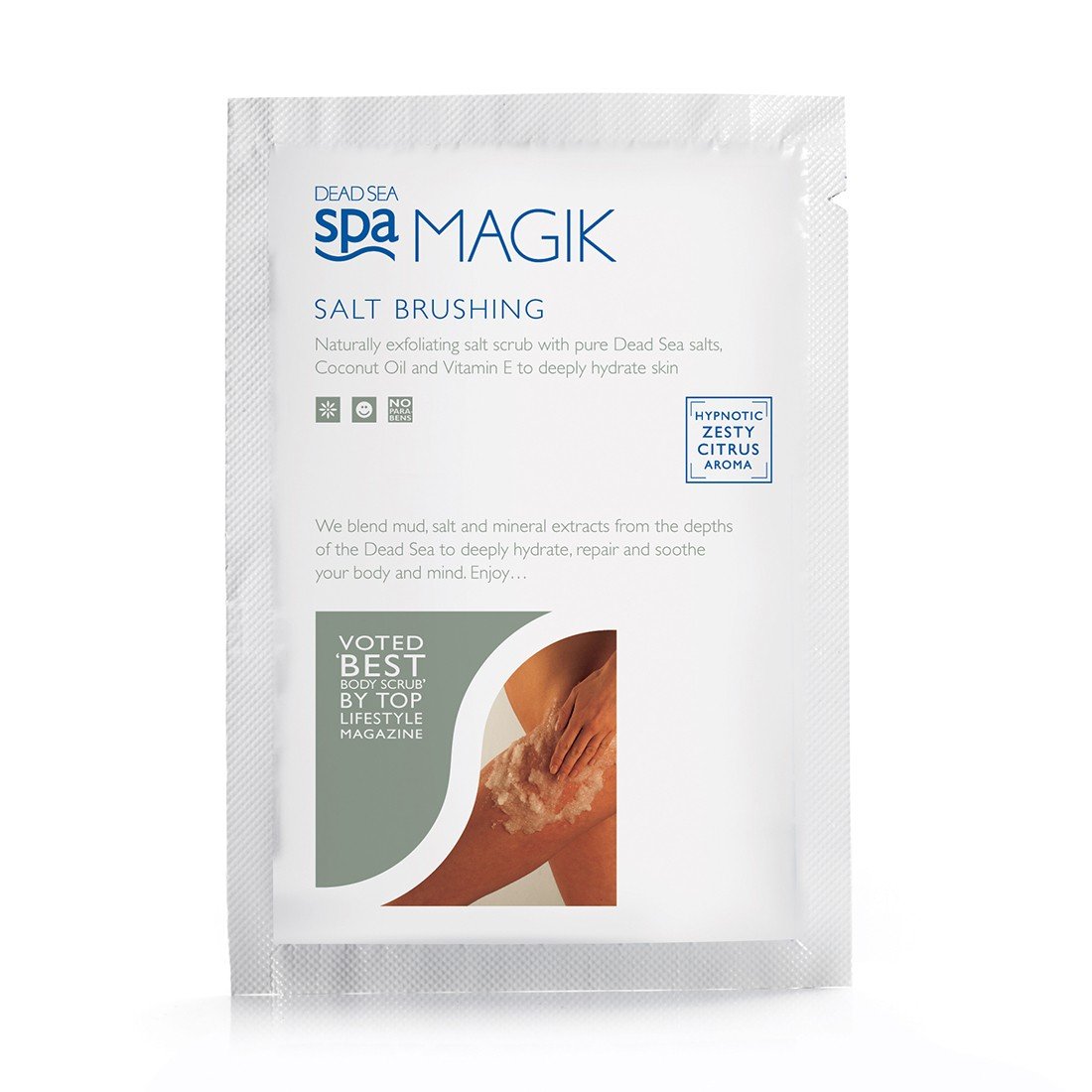 死海鹽磨砂泥包 Spa Magik Dead Sea Salt Brushing Sachet (50g)