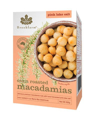 粉紅湖鹽烤特級澳洲堅果 Brookfarm Pink Lake Salt Roasted Macadamia Nuts (100g)